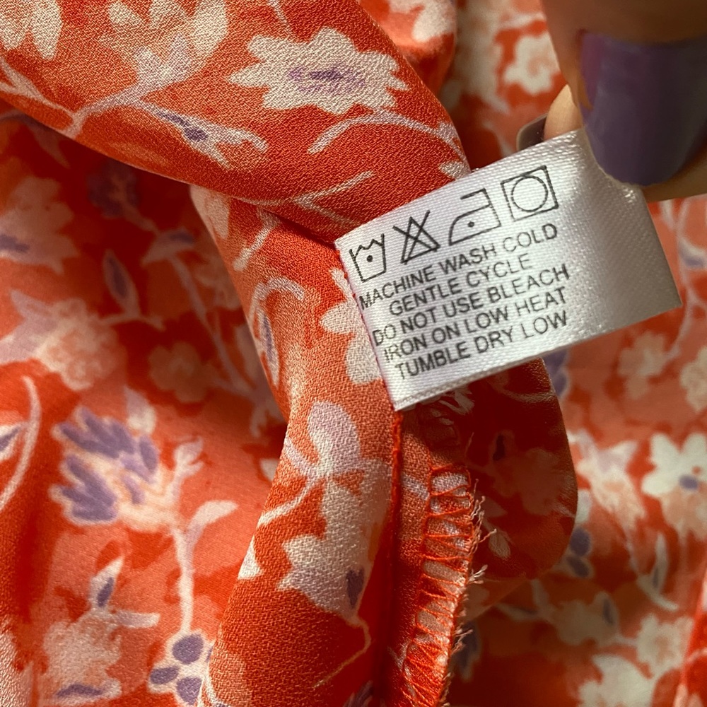 Violet & Claire Women’s floral blouse Top, M - Picture 12 of 13